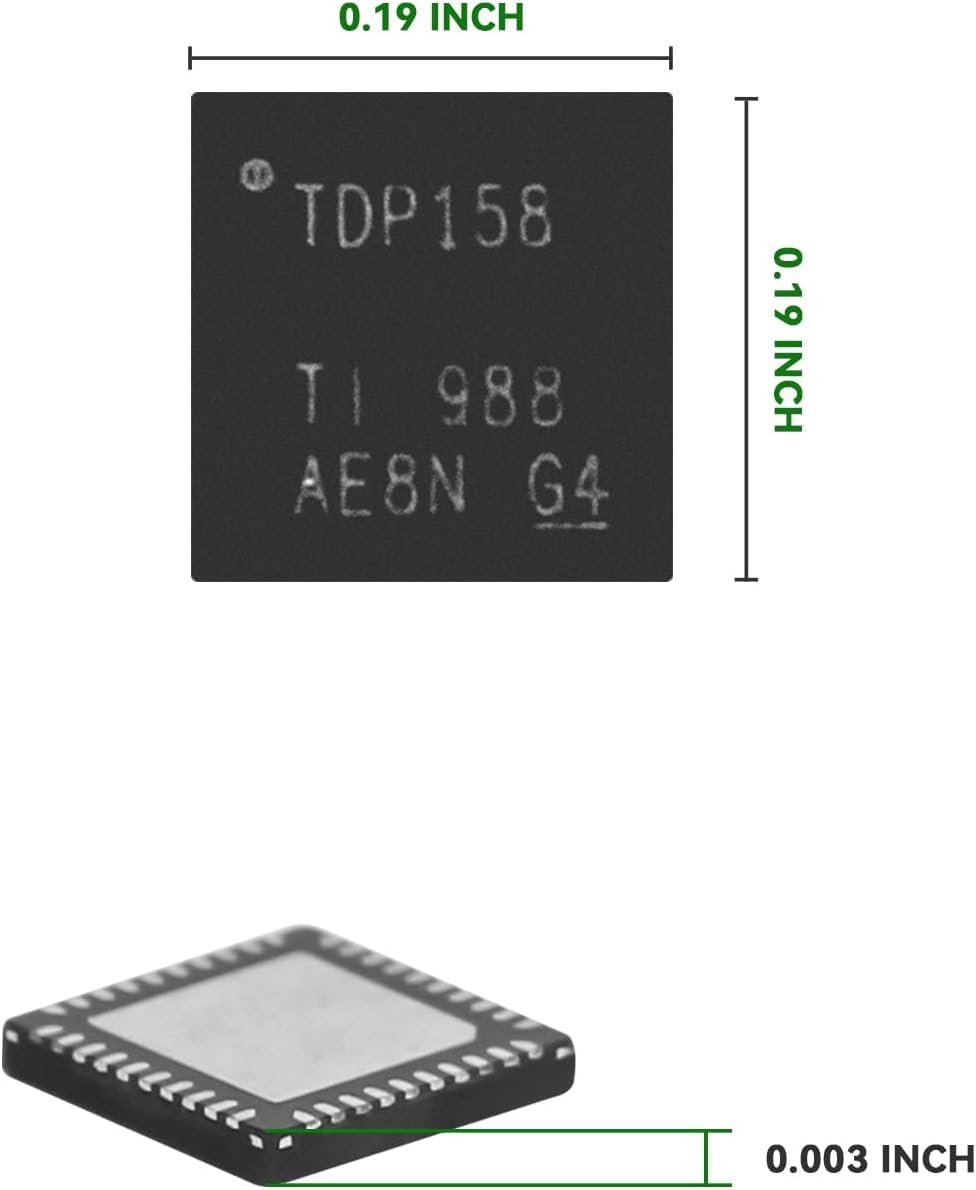 SGElectronix HDMI IC Control Chip Retimer TDP158 Repair Parts for Xbox One X Console
