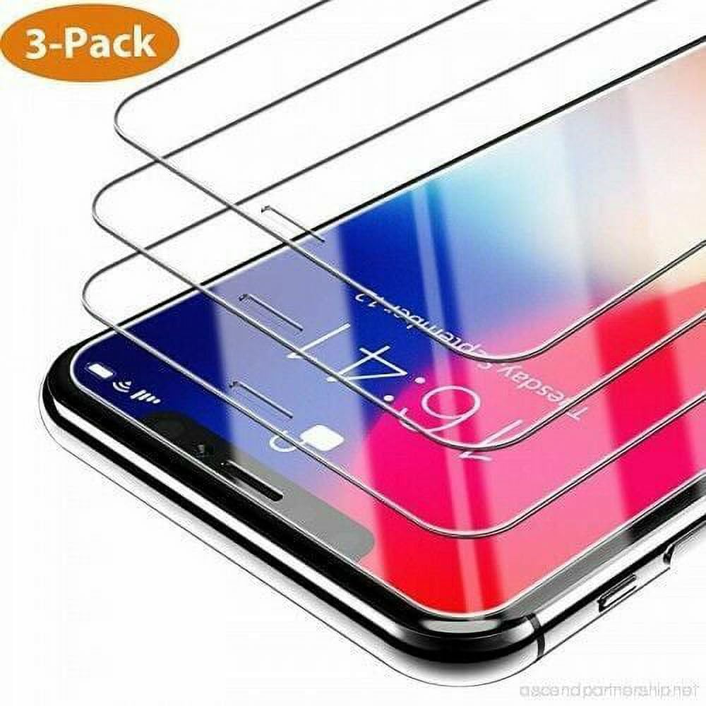 SGElectronix Tempered Glass Clear For iPhone 16 Pro Max Impact Resistant Tempered GLASS Screen Protector 3-PACK