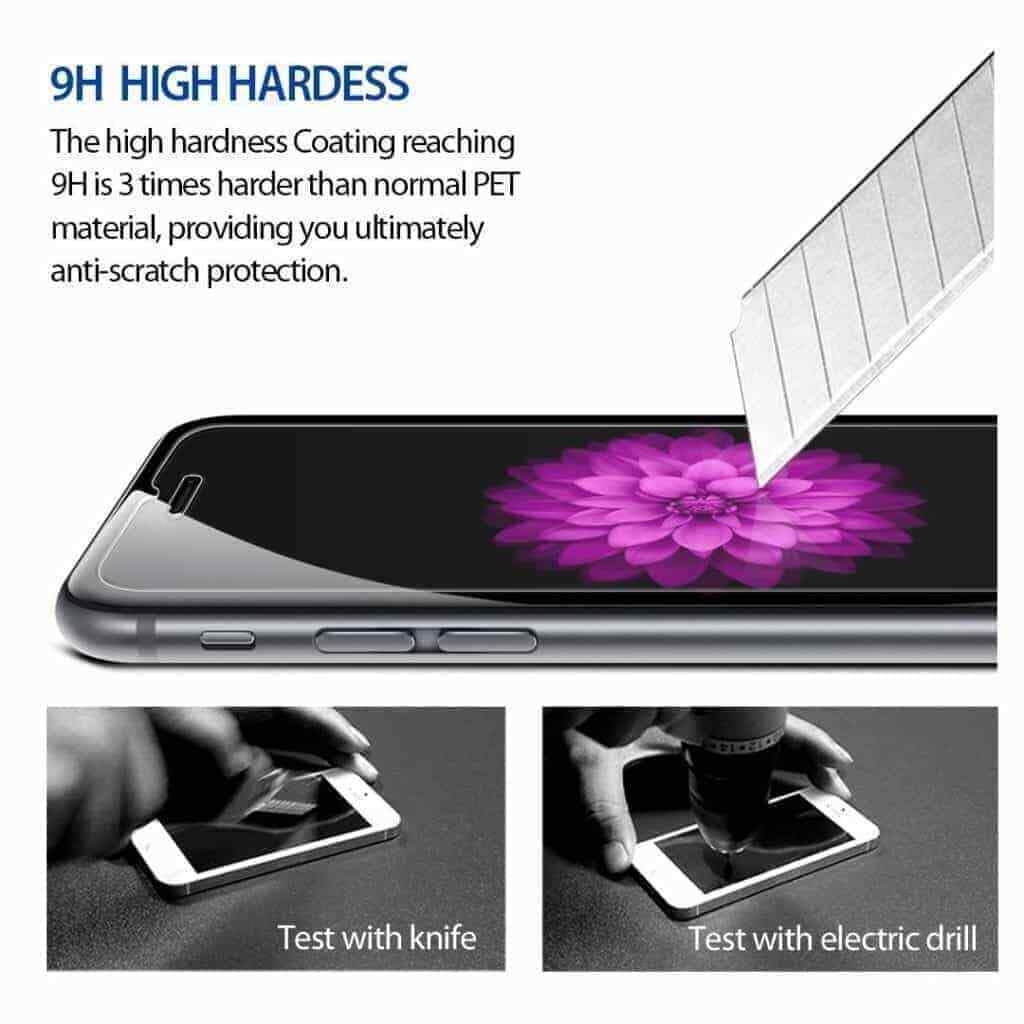 SGElectronix Tempered Glass Clear For iPhone 16 Pro Max Impact Resistant Tempered GLASS Screen Protector 3-PACK