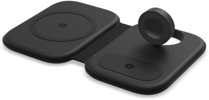 3 in 1 Charging Station for Apple Multiple Devices, Foldable Wireless Charger for iPhone 14/13/12/11/Pro/Max/XS/Max/XR/XS/X, Apple Watch 8/7/6/SE/5/4/3/2, Airpods Pro/3/2/1