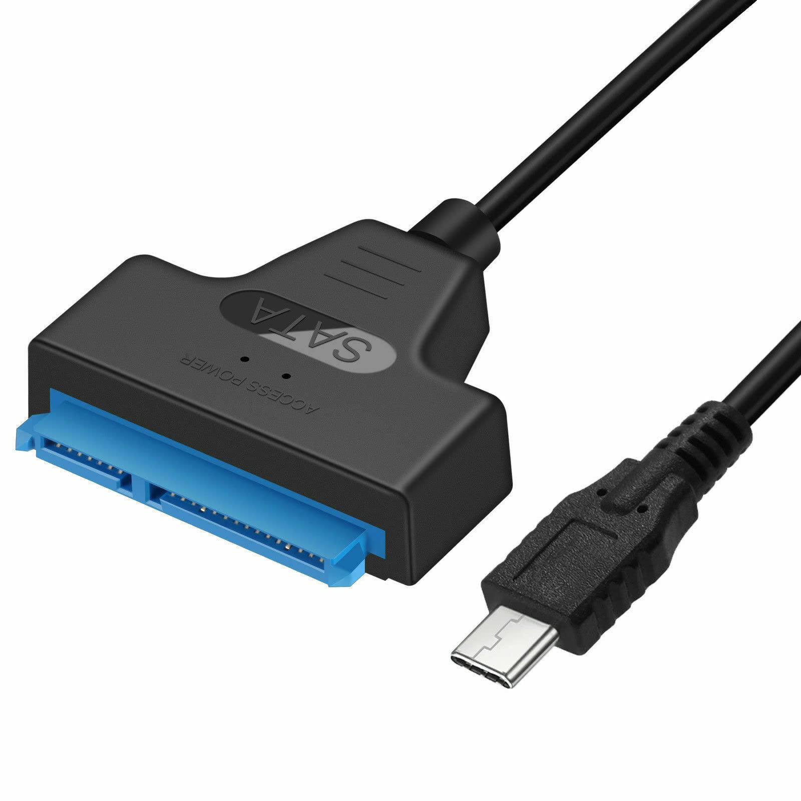 SGElectronix USB 3.1 Type-C to SATA 22 Pin HDD Hard Disk Driver SSD Adapter Cable USB C