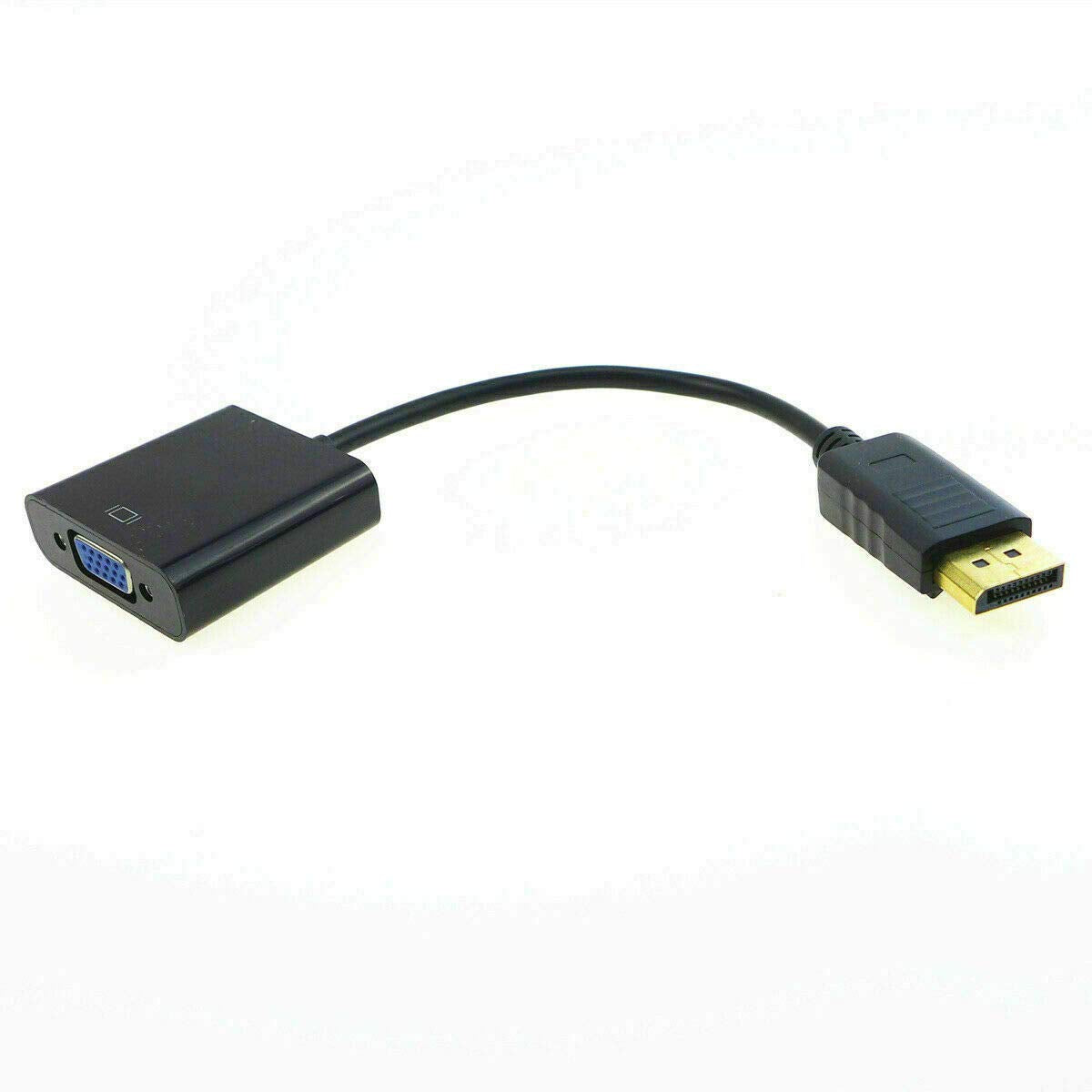 Display Port DP to VGA Adapter Cable Cord 1080P for Laptop Desktop Game Monitor