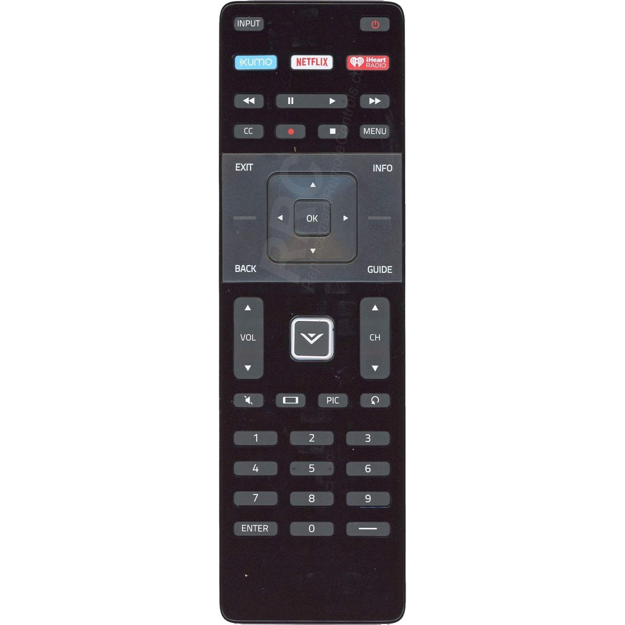 New Remote Controller XRT122 fit for VIZIO Smart TV D32-D1 D32H-D1 D32X-D1 D39H-D0 D40-D1 D40U-D1 D55U-D1 D58U-D3 D60-D3 E32H-C1 E40-C2 E40X-C2 E43-C2 E48-C2 E50-C1 E55-C1 E65-C3 E65X-C2 E70-C3
