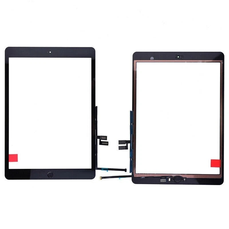 For iPad 7th | 8th | 9th Gen 10.2 Touch Screen Digitizer Glass Replacement Home Button