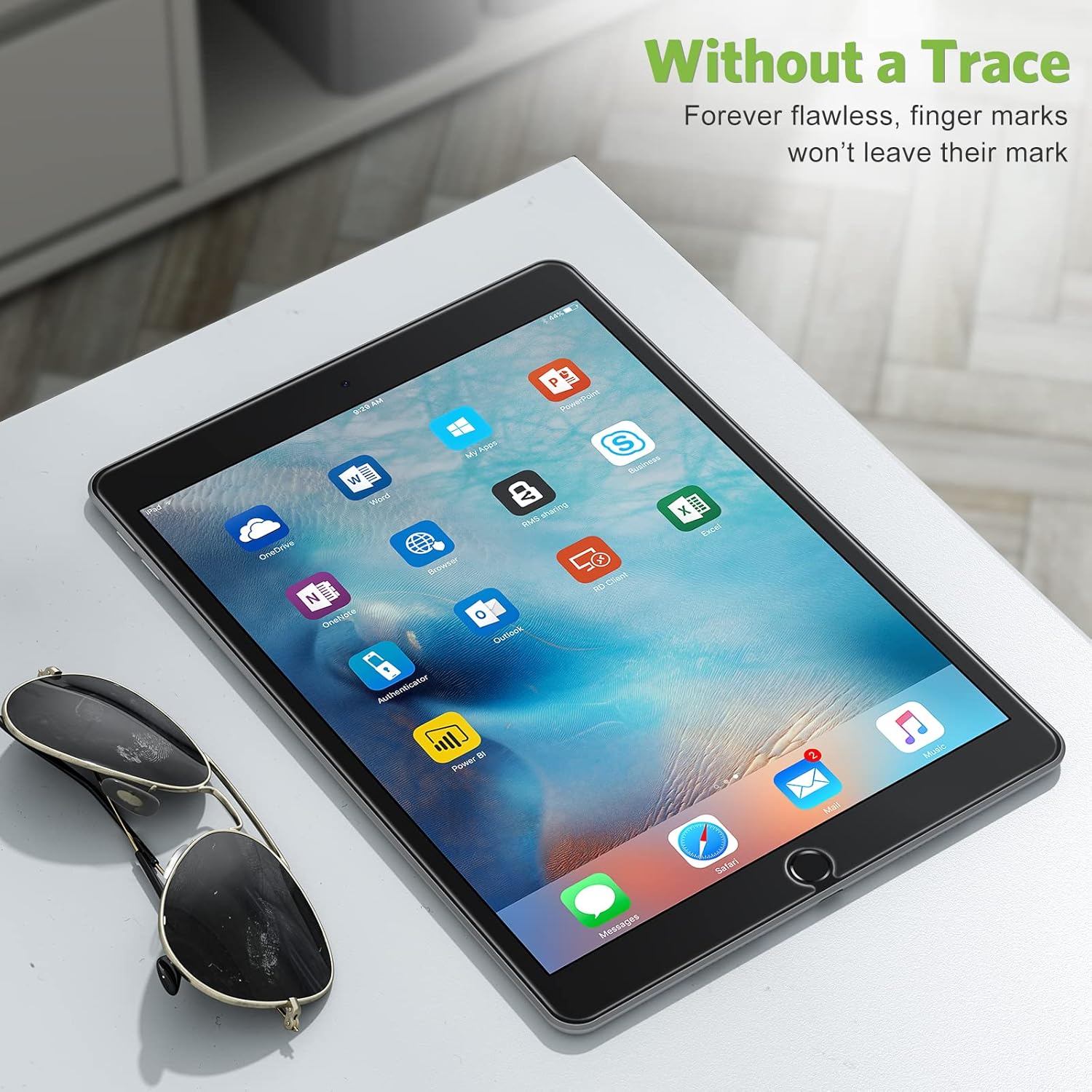 {2-Pack} Clear HD Tempered Glass Screen Protector For iPad 10.2 7th 8th 9th Gen