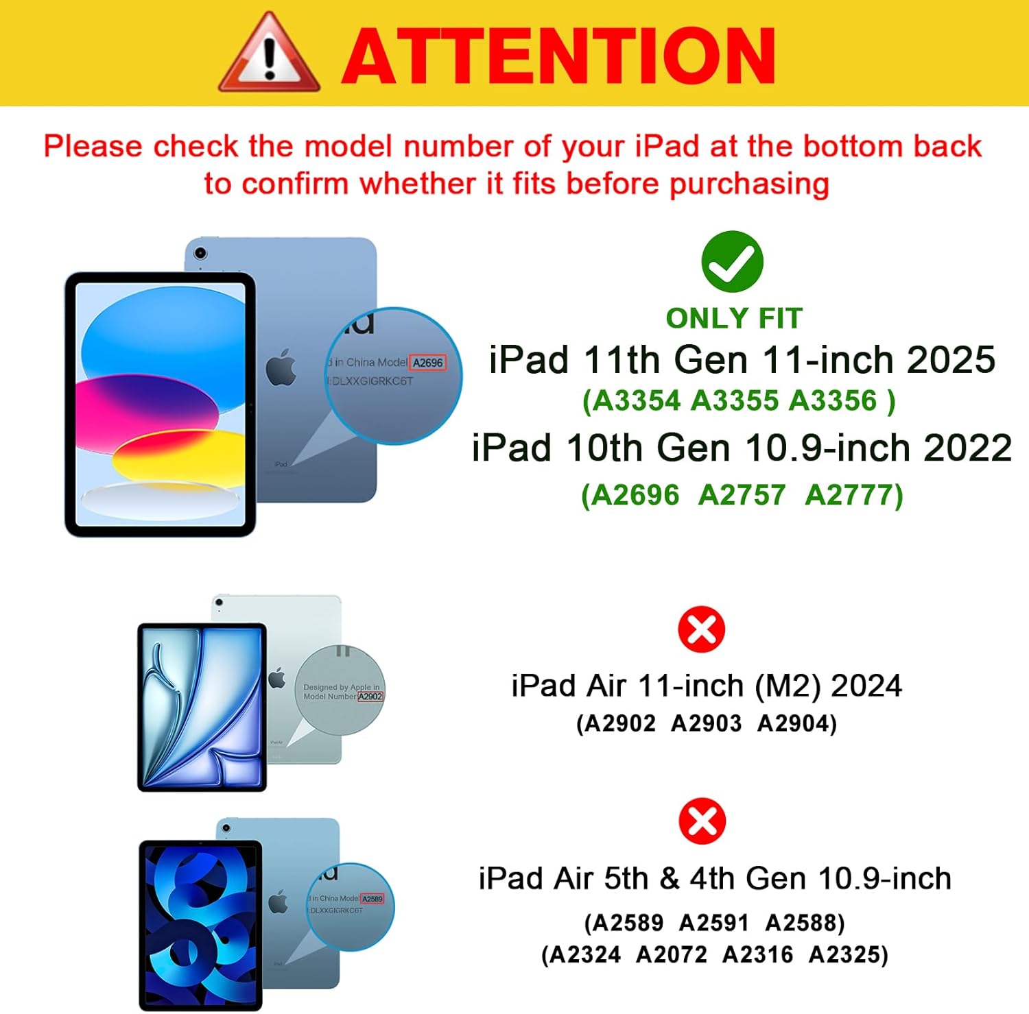 2-Pack Tempered Glass Screen Protector For iPad 10 10th Generation 10.9" 2022 HD