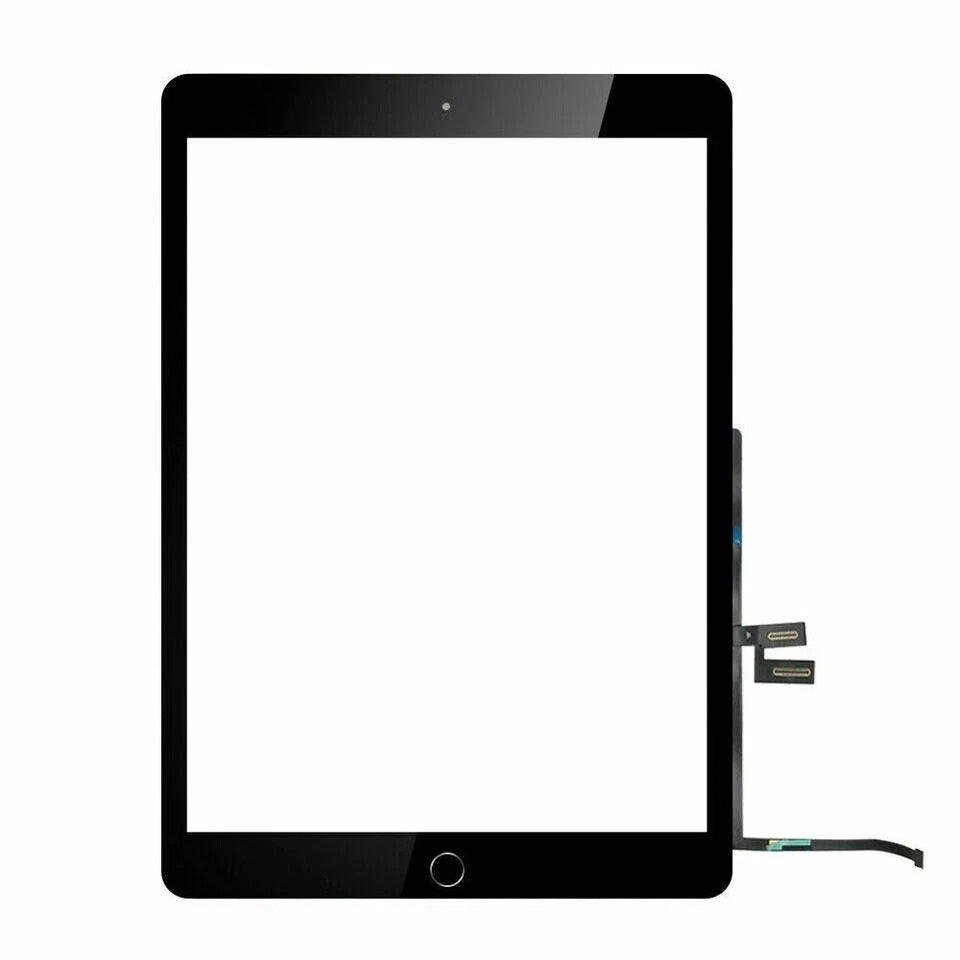 For iPad 7th | 8th | 9th Gen 10.2 Touch Screen Digitizer Glass Replacement Home Button