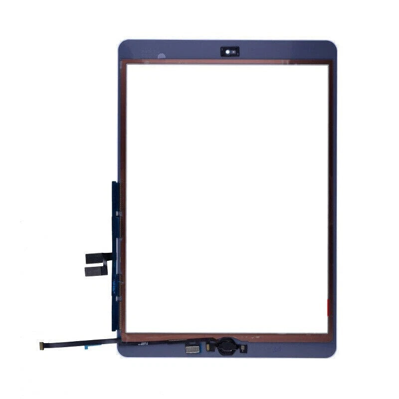 For iPad 7th | 8th | 9th Gen 10.2 Touch Screen Digitizer Glass Replacement Home Button