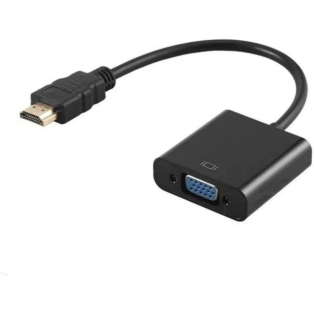 SGElectronix DP to VGA Adapter, Gold-Plated DisplayPort to VGA Converter Male to Female 1080P(Black)