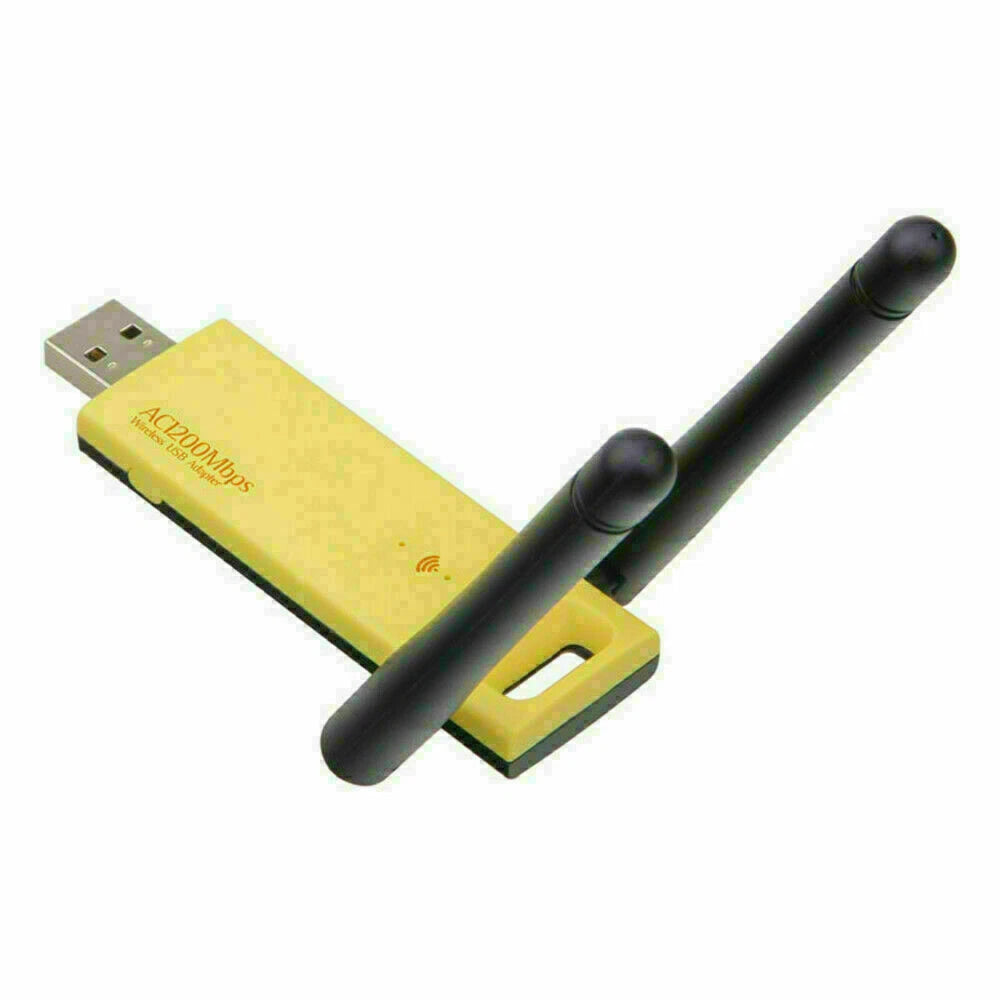 NEW 1200 Mbps 2.4/5Ghz USB Wi-Fi Network Adapter Dual Antenna
