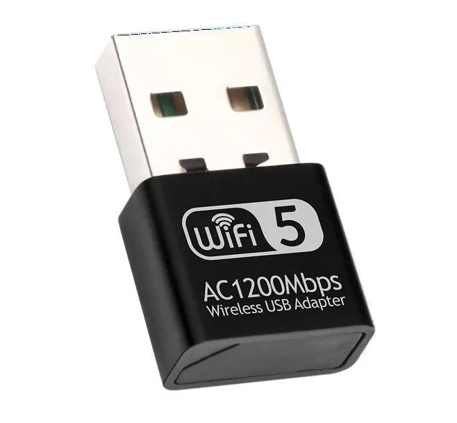 Wireless Lan USB PC Wi-Fi Adapter Network 802.11AC 1200Mbps Dual Band 2.4G / 5G