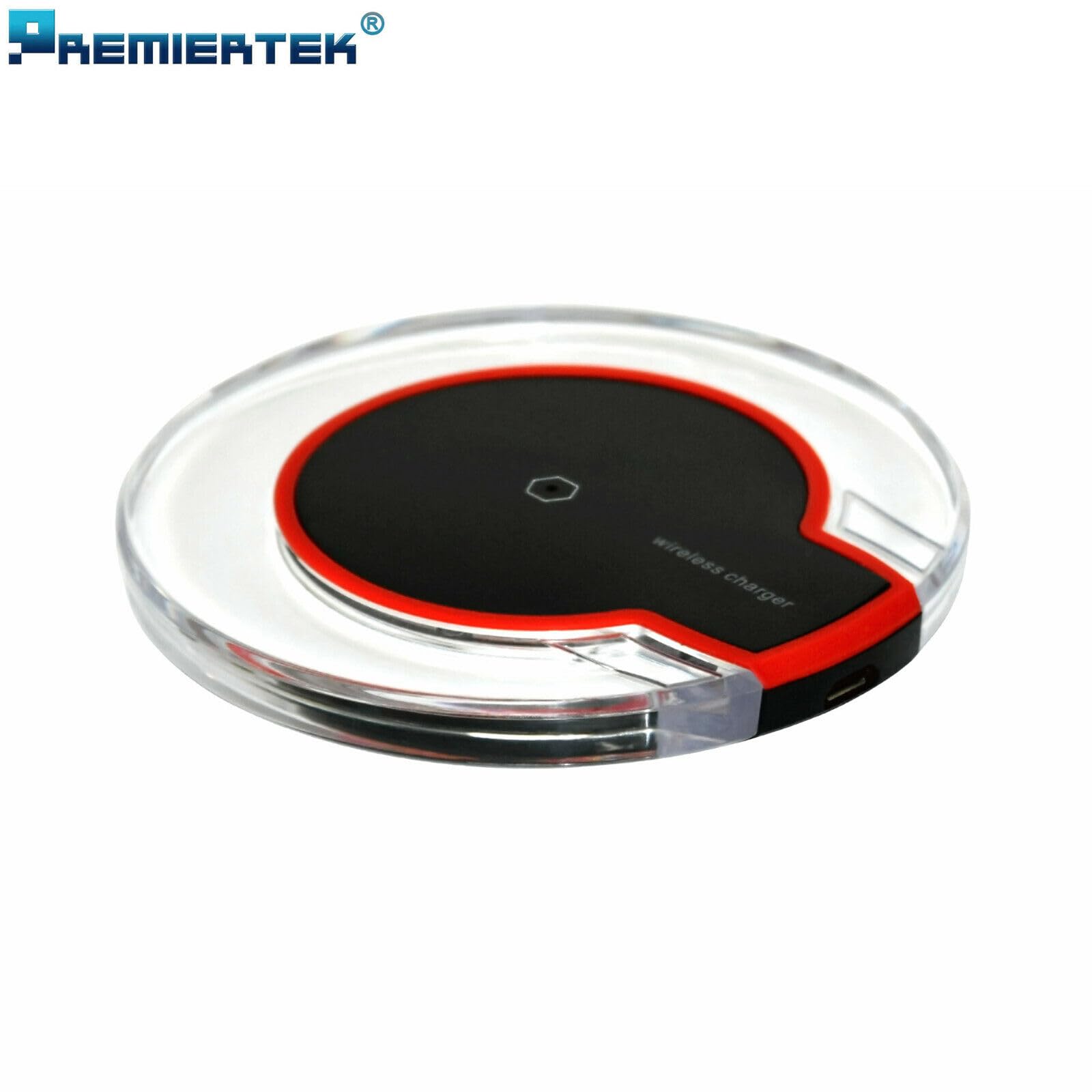 SGelectronicx Universal Qi Wireless Charger Charging Pad for iPhone X 8 XS Max XR i11 11Pro 11ProMax 12 12Pro 12 ProMax, Galaxy and More Black