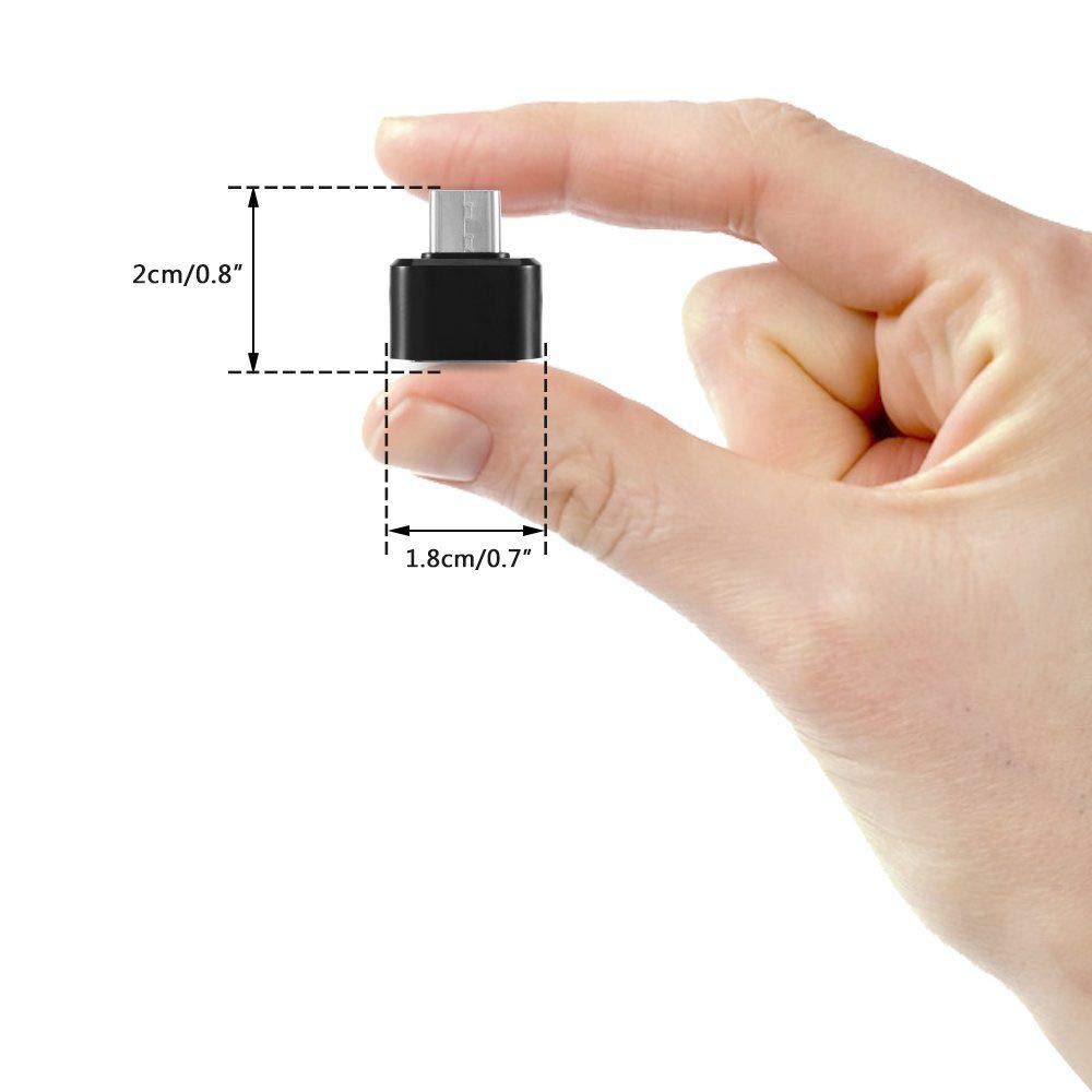 SGElectronix USB C Male to USB A Female, USB OTG Adapter for MacBook Pro/Air 2020 2019 2018,iPad Pro/Air,Galaxy S20+ S10,Note 10 and More USB 3 Devices(6 Pack,Black)