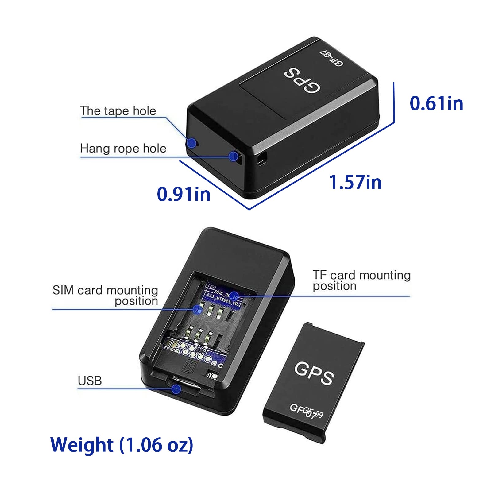 Trailer GPS Tracking Unit with 5-Year Battery Life - no Wires - no Contracts & no Monthly fees