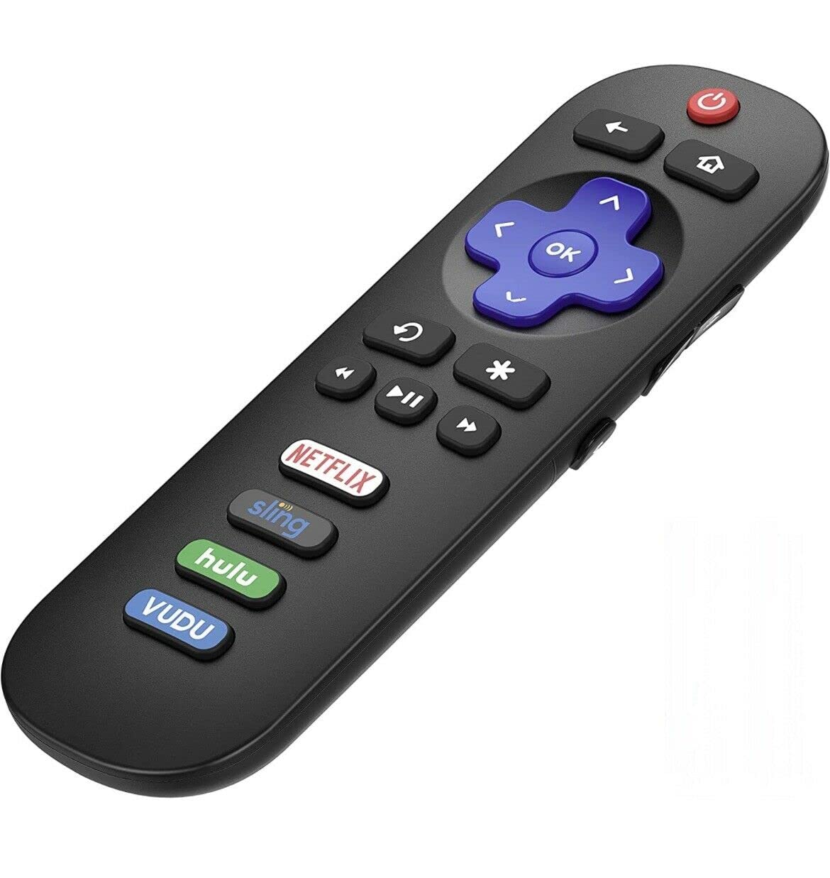 SGElectronix RC280 Replacement Remote Applicable for TCL Roku TV with Netflix Sling Hulu Vudu Key 55UP120 32S4610R 50FS3750 32FS3700 32FS4610R 32S800 32S850 32S3850 48FS3700 55FS3700 65S405 43S405