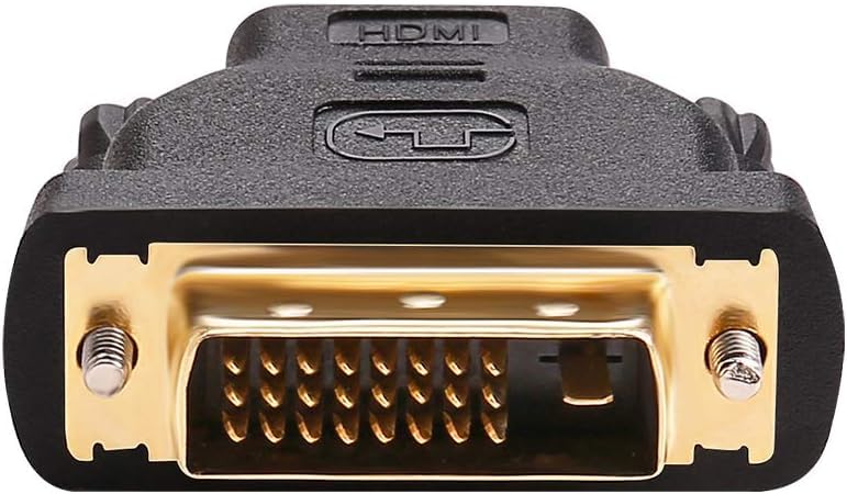 SGElectronix DVI-Male to HDMI Female DVI-D Port Converter 4K 1080P Gold Plated Connector