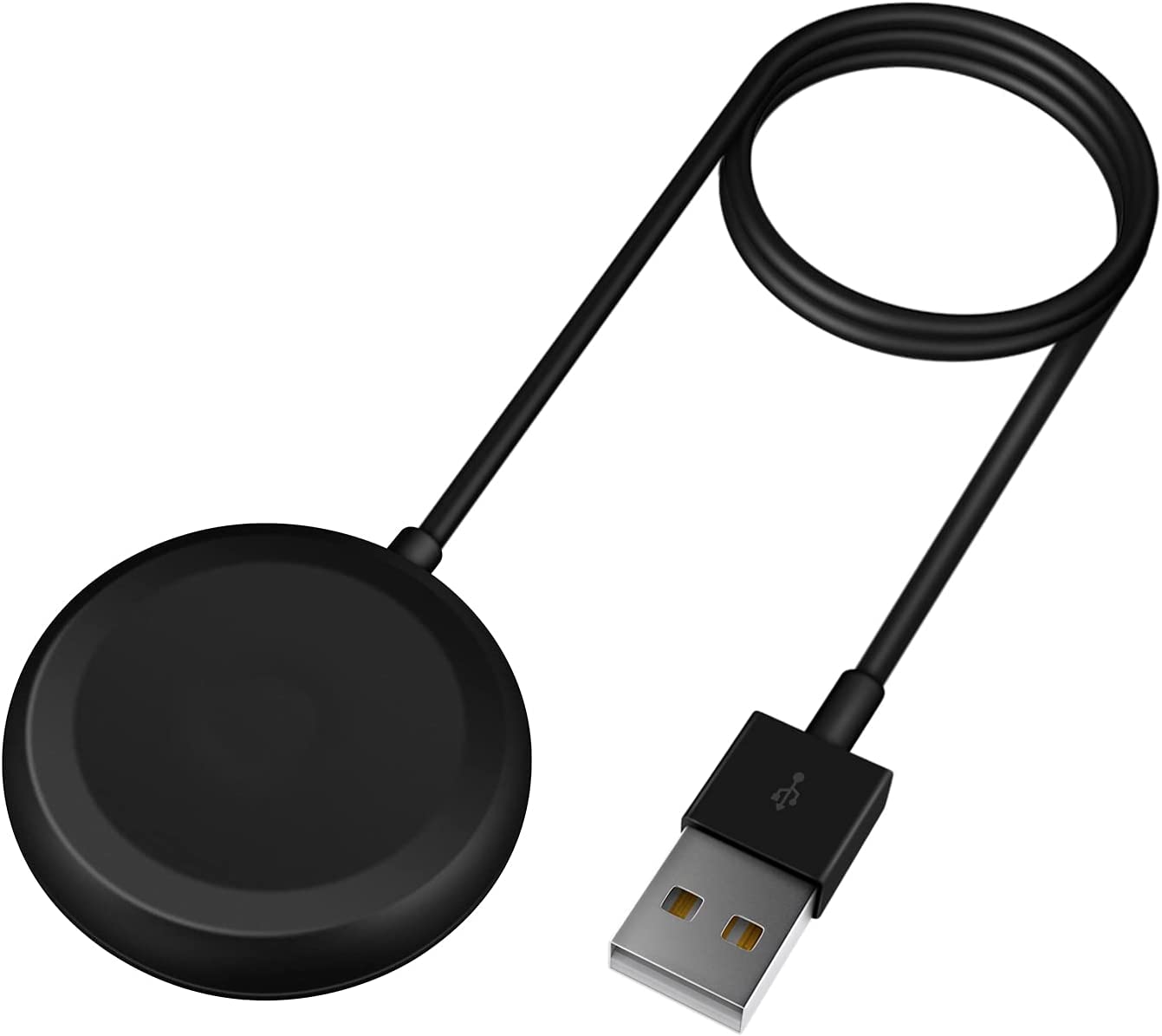 SGElectronix Compatible with Samsung Galaxy Watch 6/6 Classic/ 5/5 Pro/4/4 Classic/3/Active 2/Active,1-Pack Replacement USB Wireless Charging Cable Dock Stand for Galaxy Watch Accessories