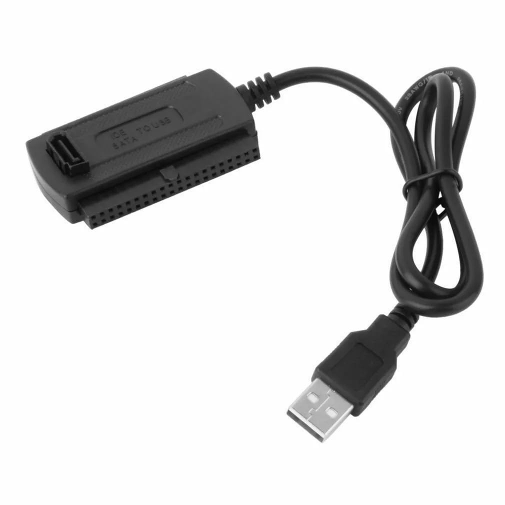 SGElectronix USB 2.0 to SATA PATA IDE 2.5" 3.5" HDD SSD Hard Drive Adapter Transfer Cable Kit