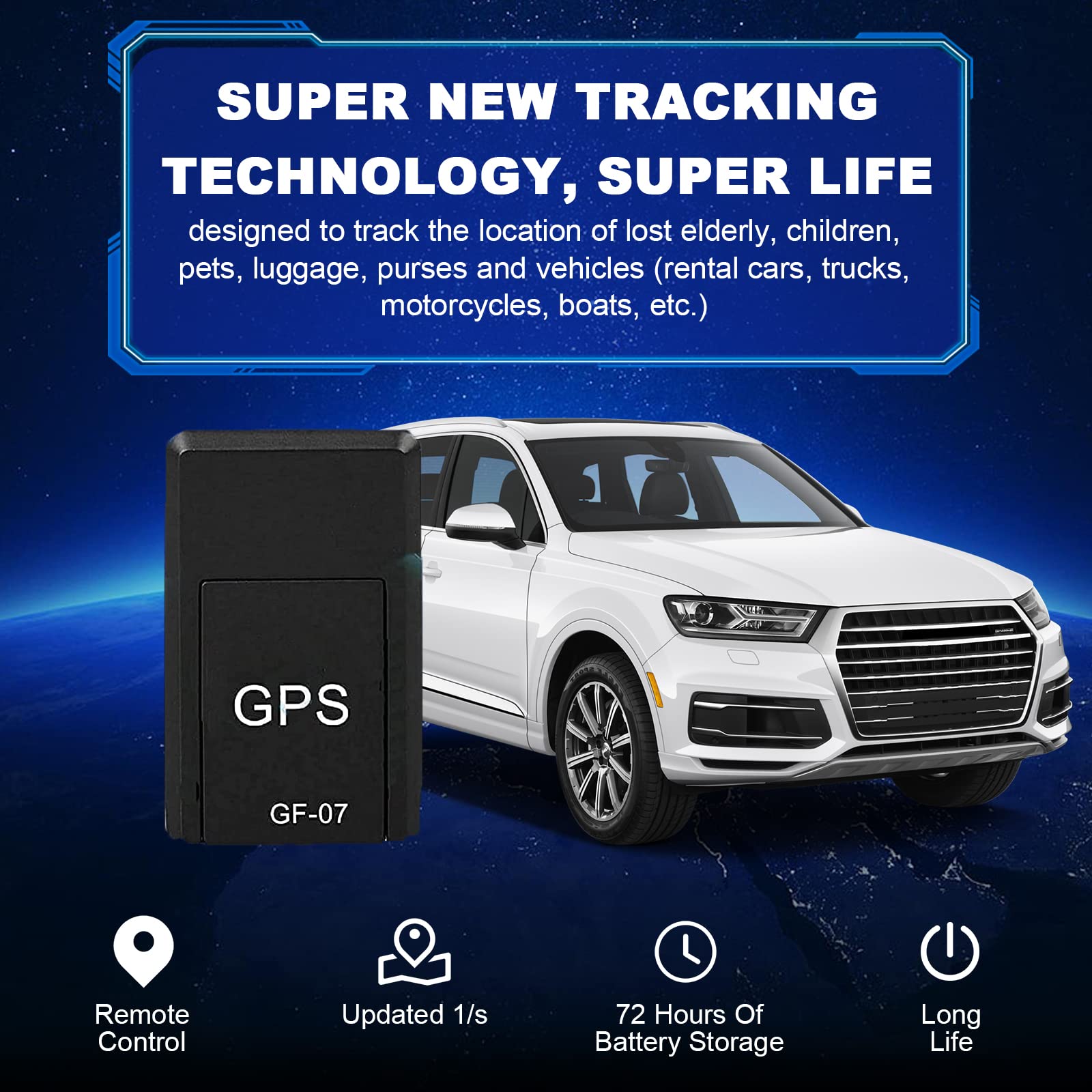 Trailer GPS Tracking Unit with 5-Year Battery Life - no Wires - no Contracts & no Monthly fees