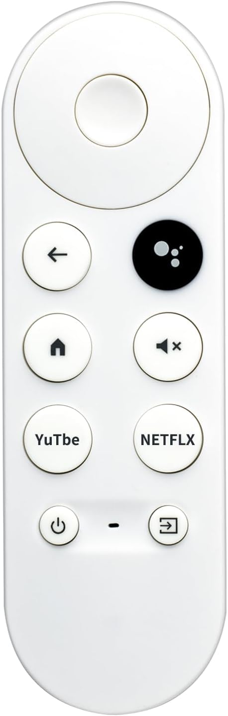 SGElectronix New Replacement Remote Control Compatible with Google Chromecast 4k Voice Remote Control for G9N9N/GA01409-US/GA01919-US/GA01920-US/GA01923-US/GA02463-US/GA02464-US(Remote Control ONLY)