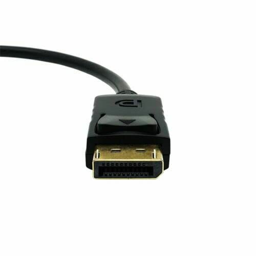 DisplayPort (DP) to HDMI Adapter, Gold-Plated Uni-Directional Display Port PC to HDMI Screen Converter (Male to Female) Compatible with HP, Dell, Lenovo, NVIDIA, AMD & More, Passive, Black